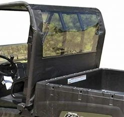 Outdoor Recreation Seizmik Soft Rear Windshield & Dust Panel For Full Size Ranger And Bobcat UTV