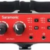 Outdoor Recreation Saramonic SR-PAX1 2-Channel On-Camera XLR, 1/4" & 1/8" Audio Mixer, +48V Preamps