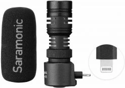 Outdoor Recreation Saramonic SmartMic+ DI Compact Directional Microphone For Apple IPhone And IPad