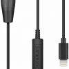 Outdoor Recreation Saramonic LC-XLR Female To Apple Lightning Microphone Interface Cable For IPhone