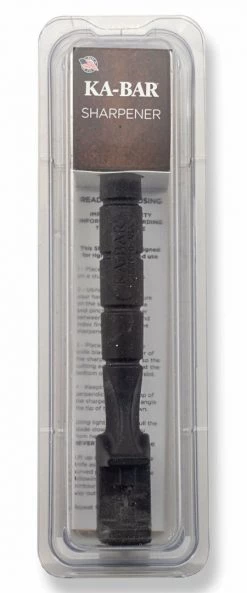 KA-BAR Sharpener Knife Sharpener, Black Tactical Knives Sharpener