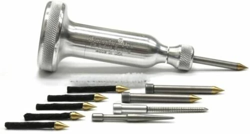 LightJunction Outdoor Recreation Dynaplug Tubeless Tire Repair Tool Kit, Aluminum Pro Xtreme, Made In USA 1 LightJunction Outdoor Recreation Dynaplug Tubeless Tire Repair Tool Kit, Aluminum Pro Xtreme, Made In USA