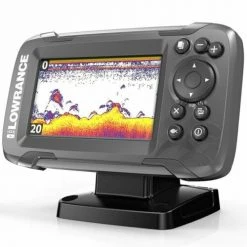 LightJunction Lowrance HOOK2 4X - 4" Fishfinder With Bullet Transducer And GPS Plotter Outdoor Recreation