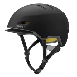 Smith Optics Outdoor Recreation Smith Express With MIPS Bike Helmet With Visor, Matte Black/Cement, M (55-59cm)