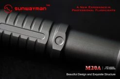 Sunwayman M20A Cree XM-L Mini Magnetic Control Flashlight - 2XAA Flashlights