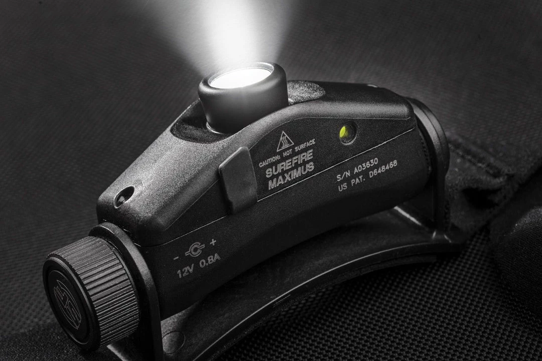 SureFire Maximus Rechargeable Variable-Output LED Headlamp 1000 Lumens HS3-A-BK 5 SureFire Maximus Rechargeable Variable-Output LED Headlamp 1000 Lumens HS3-A-BK