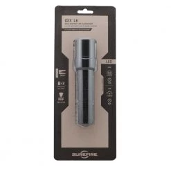 SureFire G2X LE Compact LED Flashlight 600 Lumen Tactical Light, Black