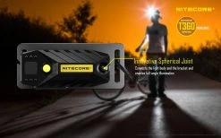 Flashlights NiteCore T360 USB Rechargable Rotateable LED Headlamp
