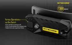 Flashlights NiteCore T360 USB Rechargable Rotateable LED Headlamp