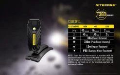 Flashlights NiteCore T360 USB Rechargable Rotateable LED Headlamp