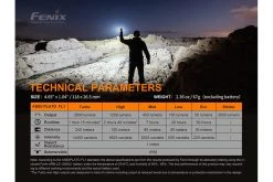 Fenix E35 V3.0 3000 Lumen USB-C Rechargeable LED Flashlight With 5000mAh Battery