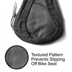 Lumintrail Extra Thick, Extra Soft Foam Bike Seat Cover, Cushion For Bicycles Outdoor Recreation