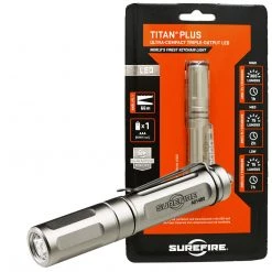 Surefire Titan Plus Ultra Compact Triple Output LED Keychain - 300 Lumens Flashlights