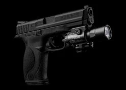 Surefire X400 Ultra Long Gun WeaponLight With Green Laser Shooting