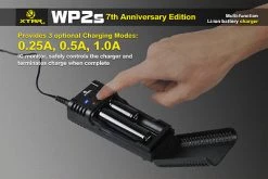 Xtar WP2S Li-ion Battery Charger Power Bank 10440 14500 16340 18350 13650 1870 Outdoor Recreation