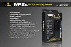 Xtar WP2S Li-ion Battery Charger Power Bank 10440 14500 16340 18350 13650 1870 Outdoor Recreation
